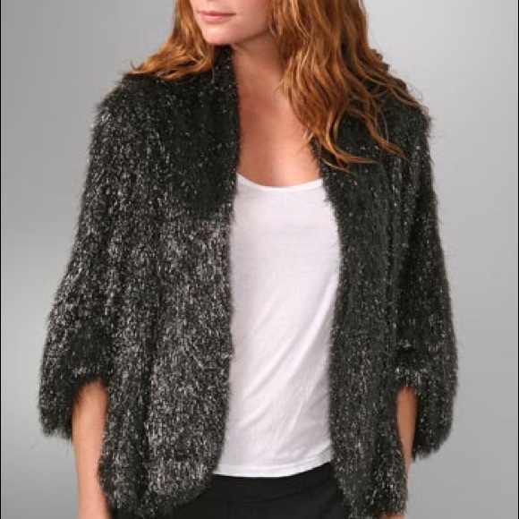 Diane Von Furstenberg Balia Sparkle Jacket 🧥